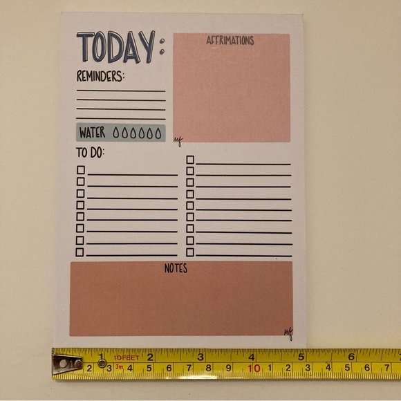 NEW Jellymelly Daily To Do List Notepad 2026 Planner Journal Office Stationery - Picture 9 of 14